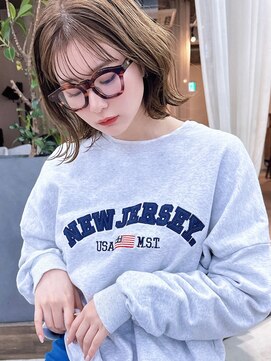 インビテーション(invitation) 【NARUOKA】栄/名古屋/切りっぱなしボブ/外はねボブ/ショート