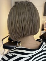 スティロ(stylo)&nbsp;ハイライトカラーグレージュベージュケアブリーチダブルカラー