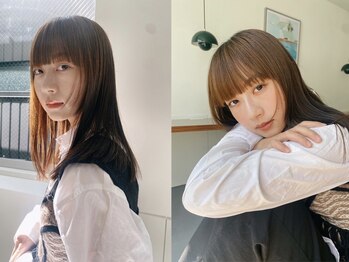 ローレンプラス(LOREN+)の写真/髪質や癖を見極めた縮毛矯正で、ナチュラルストレートを実現*[髪質改善/名駅/顔周り/酸性ストレート/ボブ]