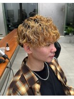 ガリカ 大名(Gallica)&nbsp;ブリーチ x スパイラルパーマ