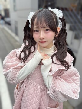 ドットハリス(.Hallis) アイドルヘア/アイドル前髪/ヘアメ/チョコレートブラウン