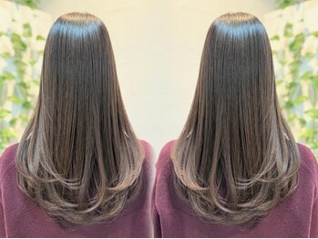 アイノアヌエール 代々木店(AInoa Nouer)の写真/【新規限定*3ヶ月以内の来店で３回まで使用可◎】髪質改善ヘアエステで、ダメージレスになりたい色が叶う！