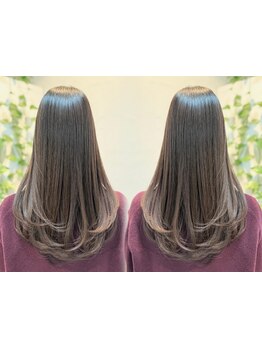 【新規限定*3ヶ月以内の来店で３回まで使用可◎】髪質改善ヘアエステで、ダメージレスになりたい色が叶う！