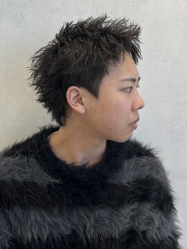 ルースト 西院店(ROOST) スパイキーショート×ピンパーマ