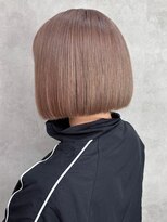 ルノン シェリー(LUNON cheliy)&nbsp;イメチェンヘアスタイルホワイトブロンド外ハネボブ美髪のススメ