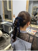 編みおろし