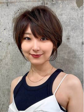 シー バイ ロンド 新宿(Sea by Lond) 【福島】イメチェン×美髪[外はねボブ/ボブ/グレージュ]