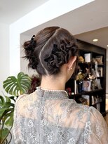 シアン ヘア デザイン(cyan hair design) 【cyan】ねじねじニュアンスツイン