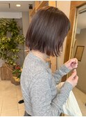 切りっぱなしボブ/外ハネボブ/大人ボブ/似合わせカット