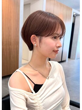 アビー(ABBEY4) ショートカットショートヘアコンパクトショートボブ丸みショート