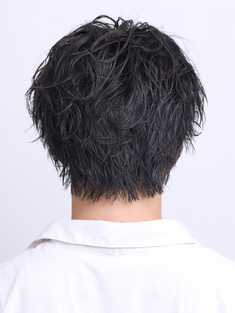 ツイストスパイラルパーマセンターパート縦落ち無造作吉祥寺