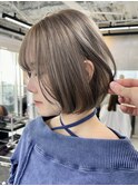 ハイライトカラー/くびれヘア/レイヤーボブ[静岡/ダブルカラー]