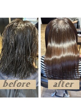 ハナビ(Hanabi) 髪質改善×美髪縮毛矯正［綱島/髪質改善/縮毛矯正］