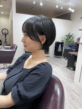 ラル(Lull) ふわっと柔らかい/黒髪ショート