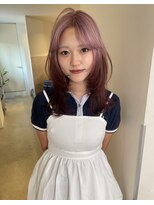 ニコフクオカヘアーメイク(NIKO Fukuoka Hair Make)&nbsp;《NIKO》周りと差をつけるデザインカラー/ルーツカラー天神大名