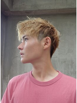 ココロコ(COCO LOCO)の写真/【前日・当日の電話予約可】新規メンズショートカラー+カットブロー¥7,425～！お手頃価格でかっこよく！
