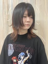 ヘアショップ ホップエム(HAIR SHOP HOP M)&nbsp;ウルフカット/ウルフ女子/顔周り