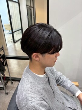 オルカ(ORCA) men's/顔周り/ニュアンスパーマ/黒染め/韓国/ダウンパーマ