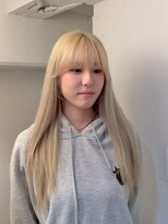 ロマリア ヒルズ 表参道 原宿(Lomalia HILLS)&nbsp;イメチェンケアブリーチベージュ[表参道ダブルカラー縮毛矯正]