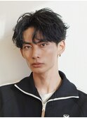 【ニュアンスシャドウ】センターパート シャドウパーマ