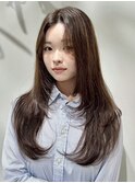 前髪なしレイヤーカット 韓国ヘア【八王子】