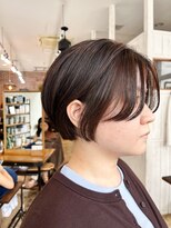 ヘアーループレル(Hair ruup Rell design works)&nbsp;大人美人ショートボブ×透け感ショコラブラウン