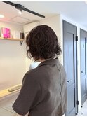 ボブパーマ ボブレイヤー ラベンダーブラウン 20,30,40代ボブ