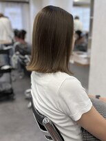 オウル(Owll)&nbsp;◆◇透明感くすみベージュ　ミディアムボブ◇◆