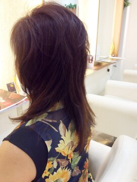 イマージュ アヴェダ 八王子店(Image AVEDA) ミセス　大人のハイレイヤースタイル