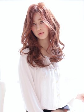 美容室アルベ(albe+m) 大人カワイイロング。ルーズな巻きでふんわり♪