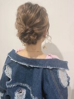 ヘアーサロン シム(hair salon Cime)&nbsp;ふんわりアップスタイル【Cime】