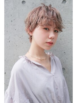 ヴェルダ 池袋店(verda) ブランジュベージュ×耳かけ小顔ショート*fukuda