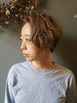 ペネロープ(Penelope) くせ毛　抜け感ヘア　ハンサムショート！　遠藤至