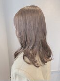 透明感ミルクティーベージュ
