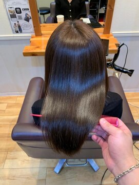 ヘアーサロン アモル(HAIR SALON Amor) #酸性ストレート #髪質改善ストレート #下関