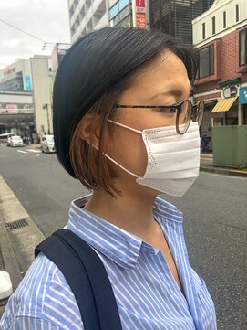 ヘアーアンドメイク ビス(HAIR&MAKE bis) お仕事、バイトでも隠せるインナカラー/ミルクティーベージュ