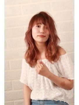 ヘアリゾートエーアイ 浅草店(hair resort Ai) レッドミディアム