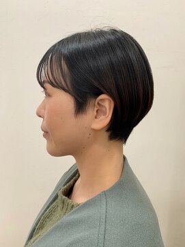 コルク バイ マグ 松本駅前(COLK by Mag) 20代30代40代小顔ハンサムショートアッシュブルーブラック