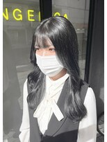 アンジェリカ 尼崎店(ANGELICA) 韓国スタイル【艶感ブルーブラック】