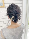 ＊THE  RIRE. 結婚式お呼ばれアップアレンジ＊