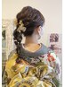 【9:00～11:00】金箔or銀箔付き☆ヘアセット¥3600→¥3200