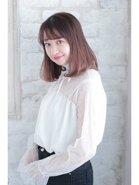 リーフ 御門台店(LeaF) 毛先ワンカール☆サラつや質感ボブディ