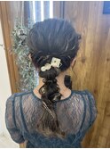 【ヘアセット】編み下ろしセット＊。、