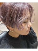 ハイトーンショート/髪質改善/