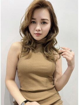 ブゾン(buZon) 【buZon ブゾン】グラマラスレイヤー×ふんわりパーマ