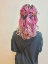 ディア(.eer)&nbsp;ライブ イベントに☆ // *＊ミディアム リボンハーフアップ＊*