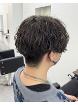 ブライト(BRIGHT)&nbsp;センターパート　波巻きパーマ