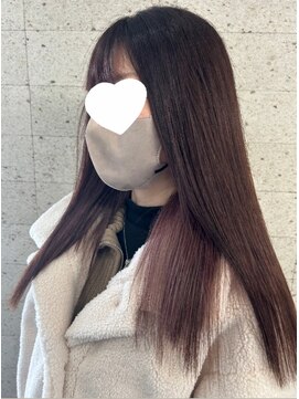 ジェンダーヘア(GENDER hair) #インナーラベンダー#インナーカラー(6.2)