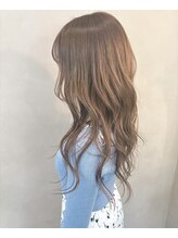 シークレット(Secret) 大人かわいいロングレイヤー&透明感ベージュ