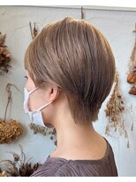 ヘアスタジオ ブリエ(HAIR STUDIO BRILLER)&nbsp;2024 ショート×ベージュ